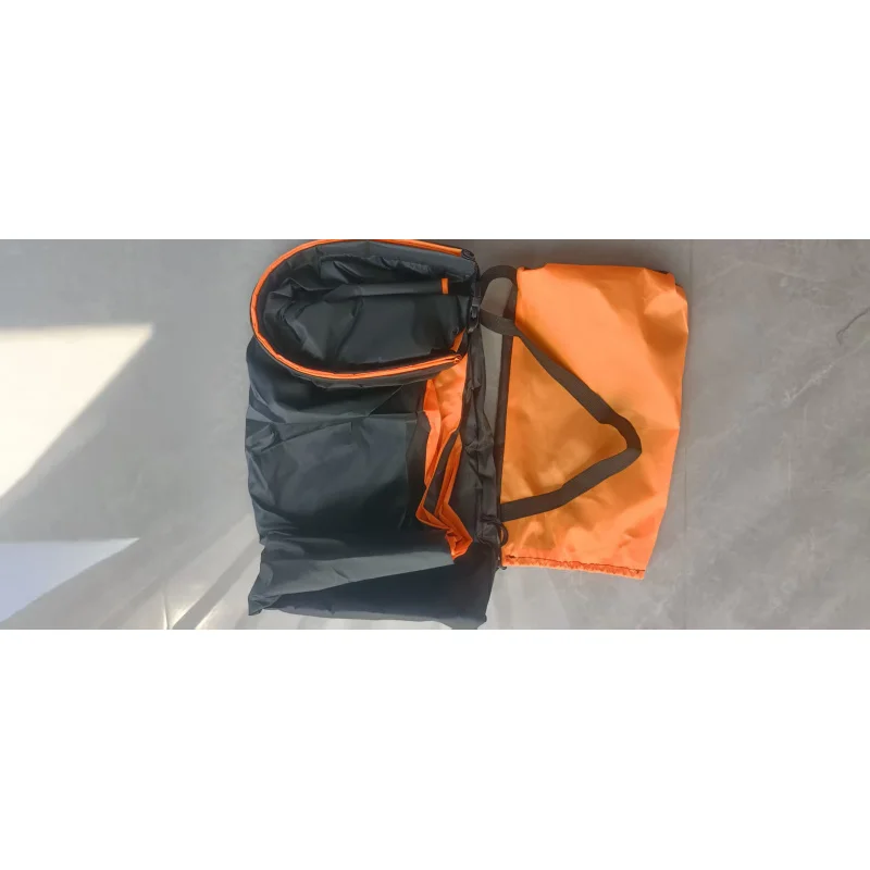 أريكة قابلة للنفخ كسولة محمولة في الهواء الطلق مع وسادة مائية على الشاطئ والعشب وسرير هوائي وحقيبة نوم قابلة للطي #5