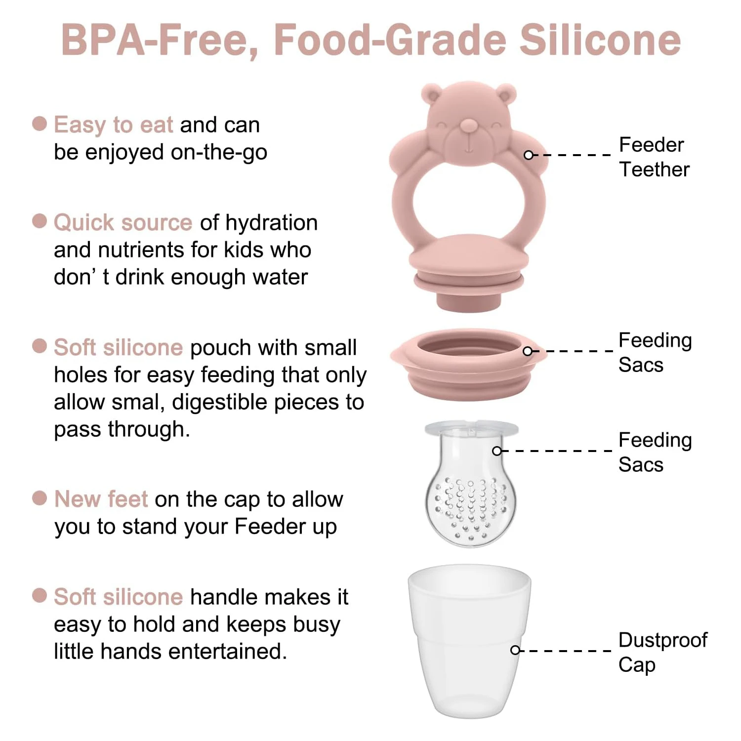 Baby Fruit & Food Feeder Pacif - Baby Food Kids recension och pris