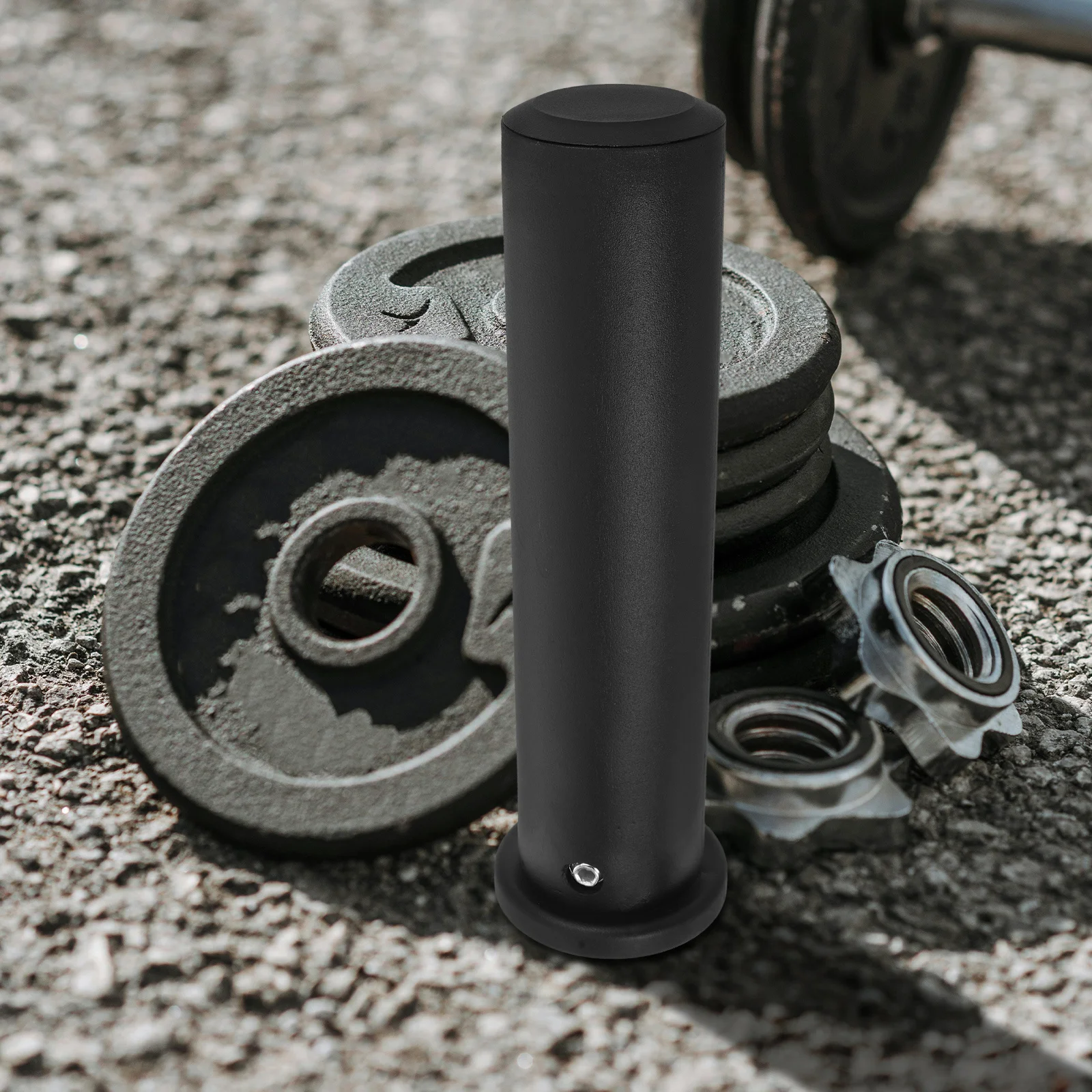 

Barbell Sleeve Flat Head PP Plastic Adapter Fitness Equipment Bar Connector Weight Plate Holder Gym Accessories