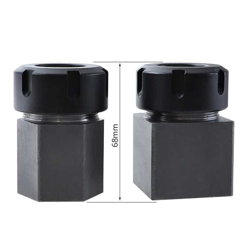 ER32 Square Collet Chuck Block Hard Steel Spring Chuck Holder For CNC Lathe Engraving Machine Accessories