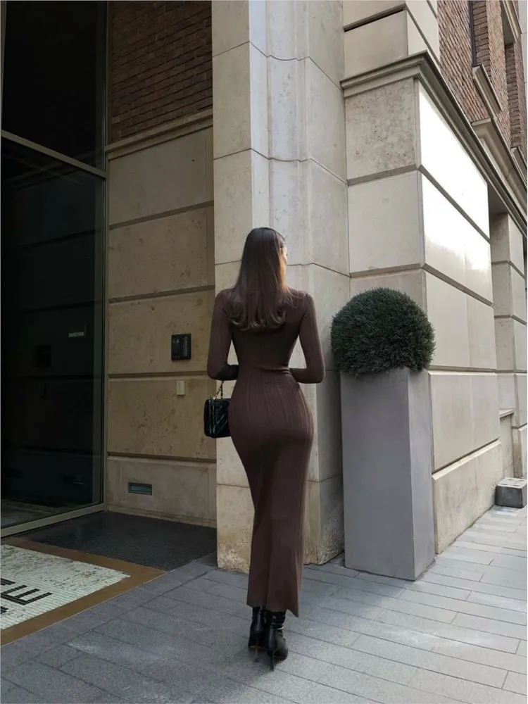 Ribbed Sexy Y2K Clothes Sleeveless Bodycon Maxi Dresses For Women Club Birthday Party Streetwear Elegant Outfits prom dresses