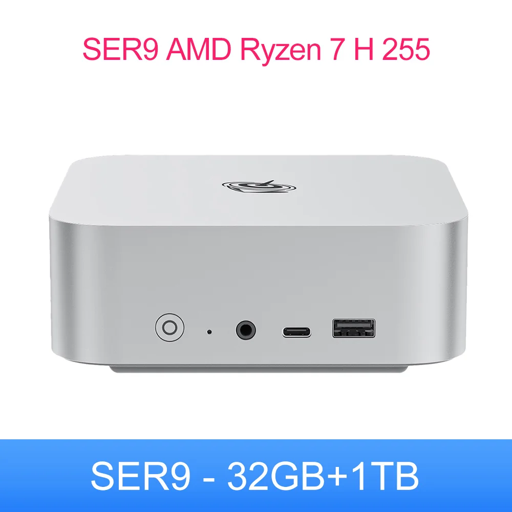 Beelink SER9 Pro Max AMD Ryzen 7 H255 24GB LPDDR5X RAM 1TB NVMe