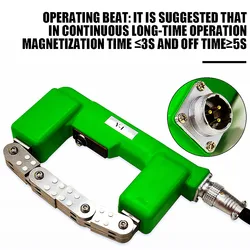 Rilevatore di difetti di particelle magnetiche AC DC magnetizzato Y-1 rilevatore di difetti di particelle magnetiche