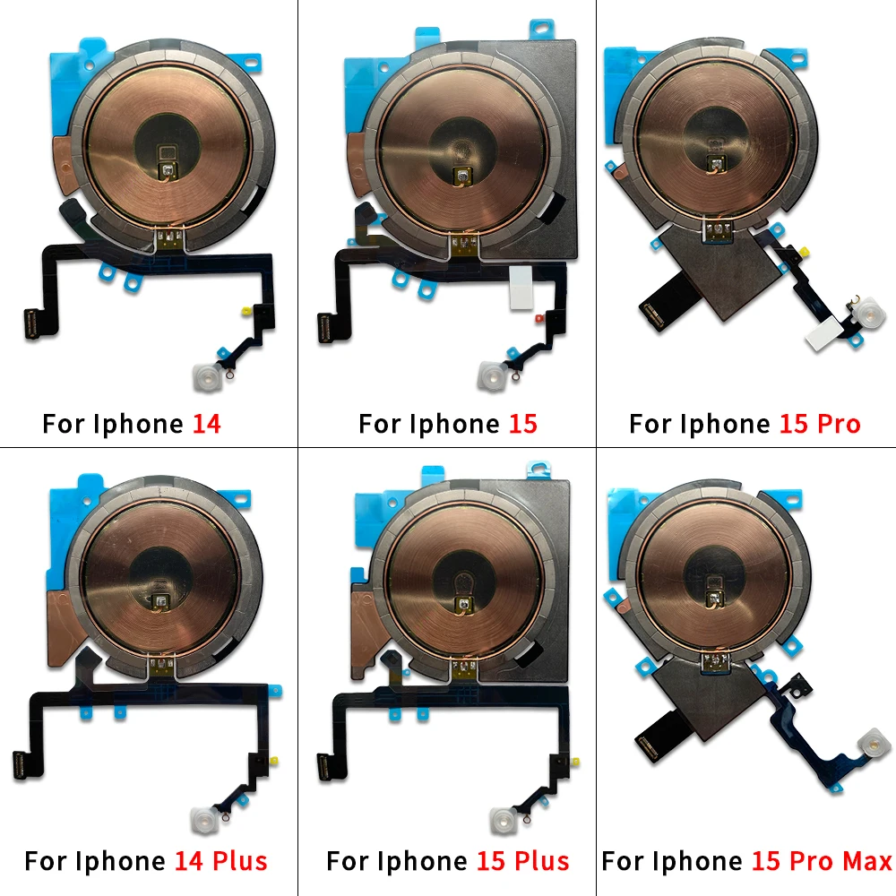 NEW Wireless Charging Chip Coil NFC For iPhone 115 14 13 12 Pro Max 13 12 mini 14 15 Plus Wireless Charge Panel