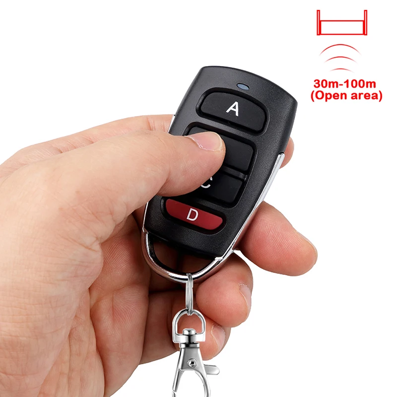 100% Clone PROTECO TX3 HIT TX433 ANGIE 433405 Garage Door Remote Control 433.92MHz Fixed Code Hand Transmitter