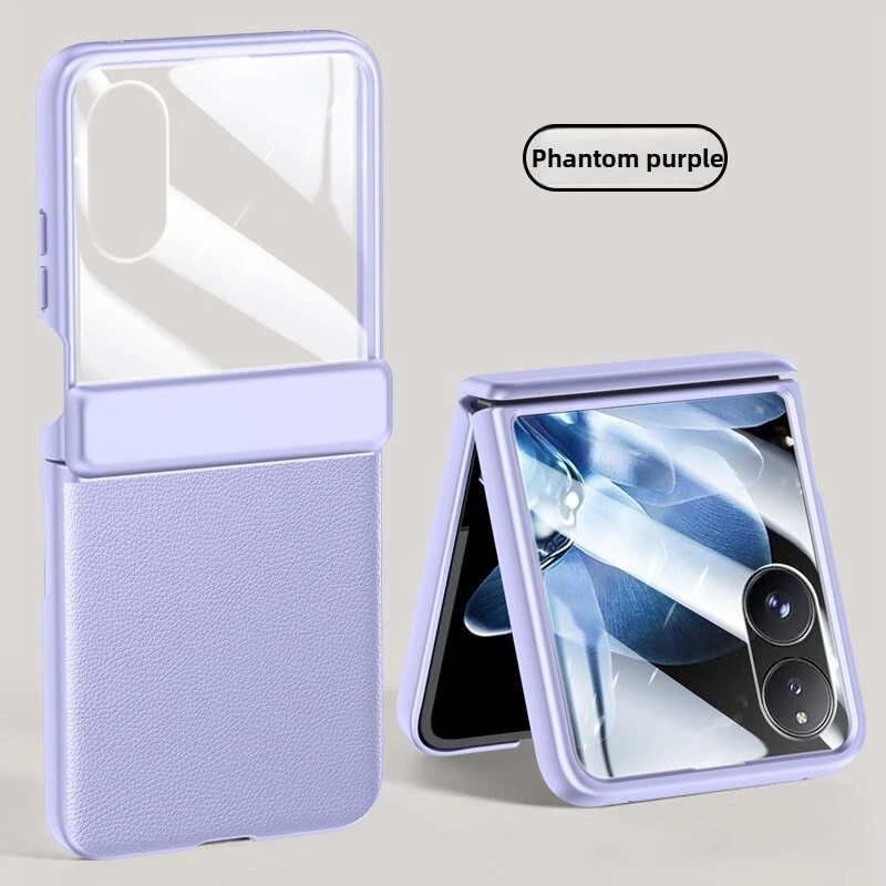 

Synthetic Leather For Xiaomi MIX Flip2 Case New Case Film All-inclusive Hinge Center Axis Protection Case for Xiaomi MIX Flip