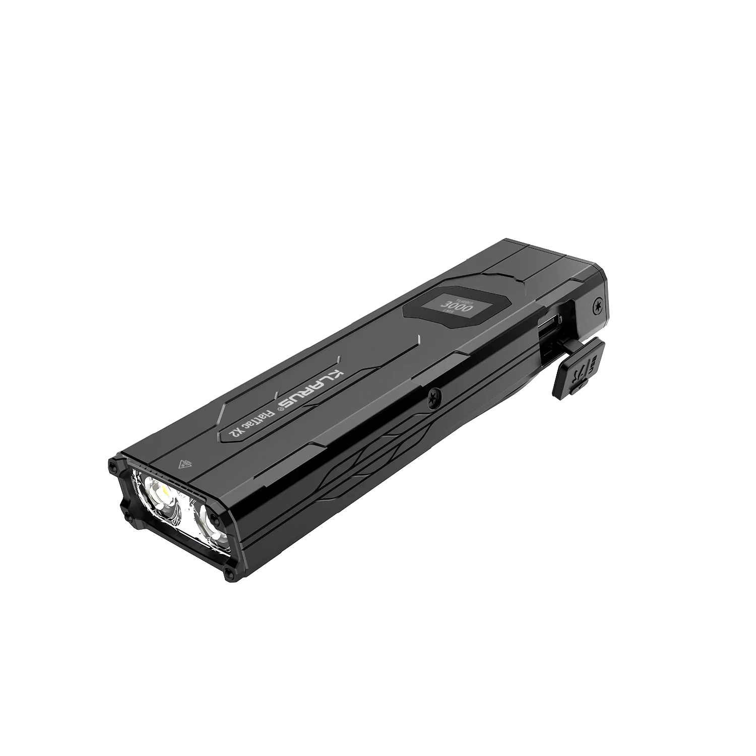 EDC Tactical Flashlight Klarus 3000LM Ultra-Thin Rechargeable Lanterna Built-in 1500mAh Battery For Outdoor Camping Self Defense