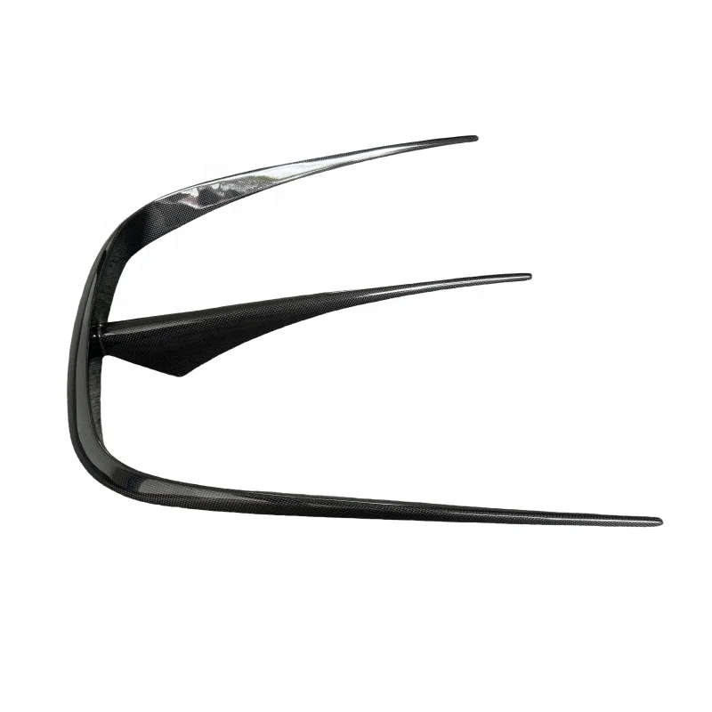 

For Ferrari F8 M Style Dry Carbon Fiber Trim Hood Vent