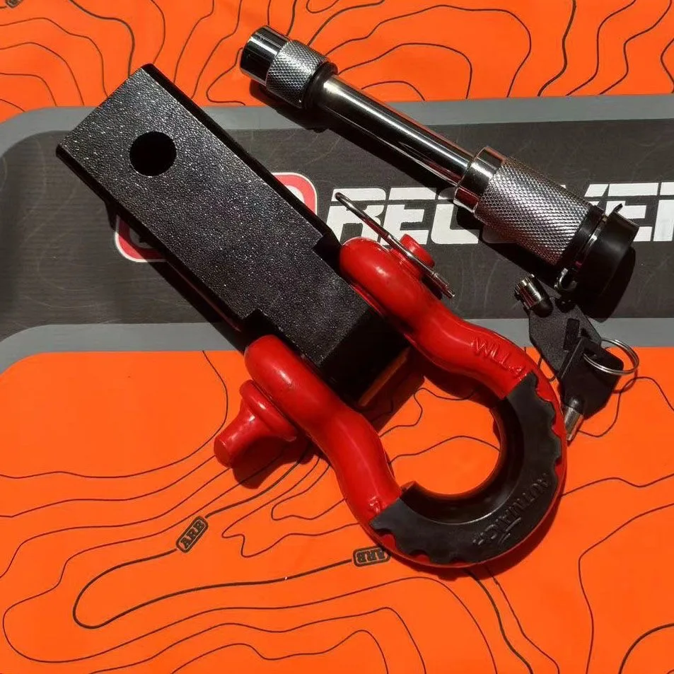 from the manufacturer trailer arm rescue solid trailer arm off-road car modification accessories trailer shackle cross-border