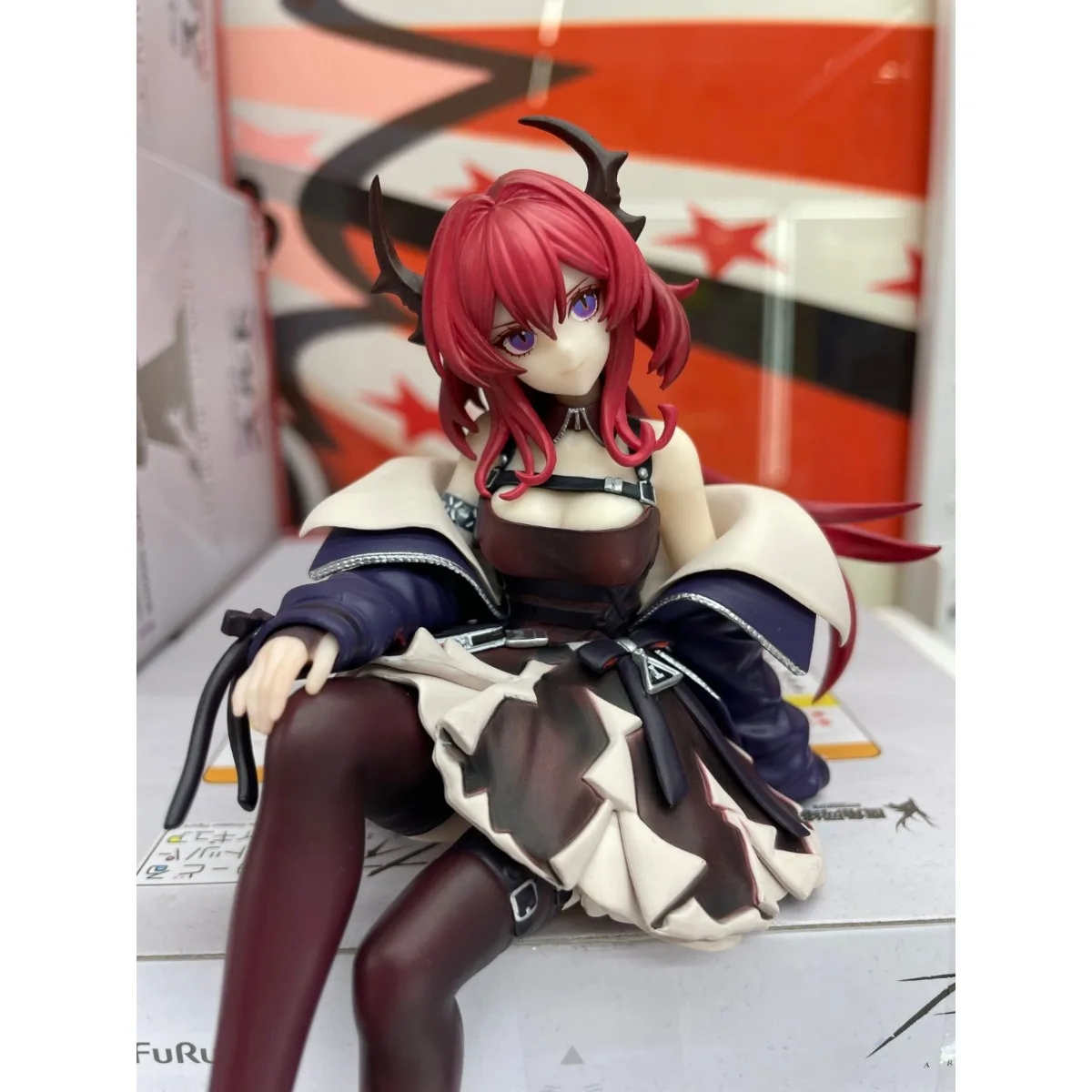 

FuRyu Noodle Stopper Figure - Surtr- Pre-painted ATBC-PVC Desktop Collectible Model Approx 15cm (Including Horn) Gift for Fans