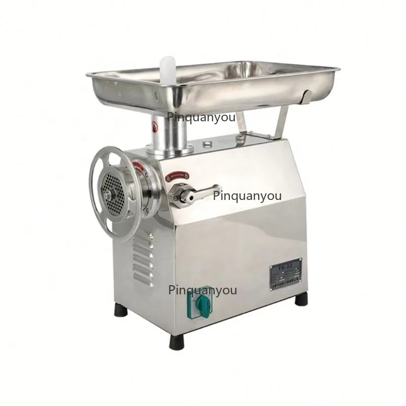 Professional Heavy-Duty Electric Meat Grinder Stainless Steel Mincer 250kg/h Capacity for Butchers 110/220V