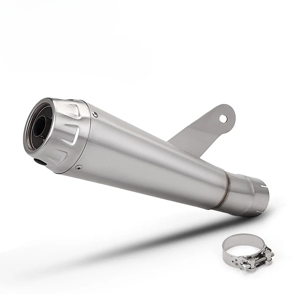 For BMW S1000RR M1000RR S1000R M1000R 2021-2026 Escape 60MM Slip-On Motorcycle Low Position Exhaust Pipe Muffler Link Pipe