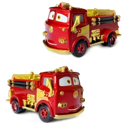 Disney Pixar Car 3 Little Red Fire Truck Queen Series Cars with Children Educational Metal Toy Birthday christmas Kids Best Gift