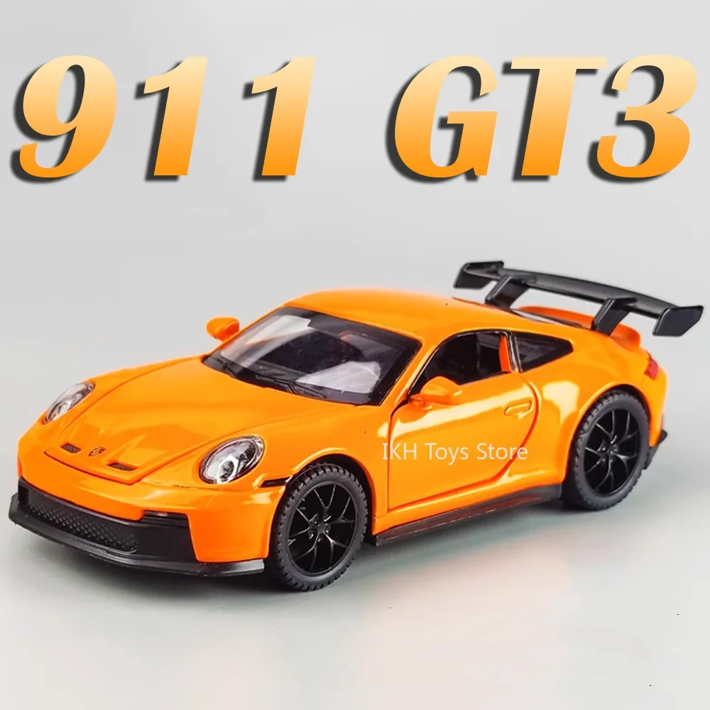

1:32 GTR R35 R34 Model Miniature Supercar Toys Alloy Diecast Pull Back Sound Light Doors Opened Collection Sports Car Kids Gifts