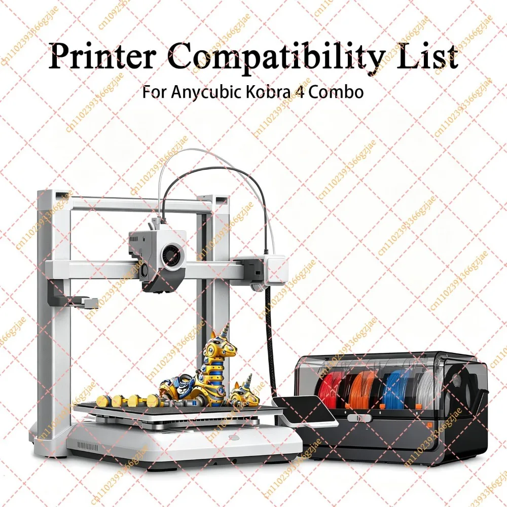 0.2mm 0.4mm 0.6mm 0.8mm Hotend Heating Assembly Kit for ANYCUBIC Kobra 4/Combo, Hardened Steel Print Head Extruder