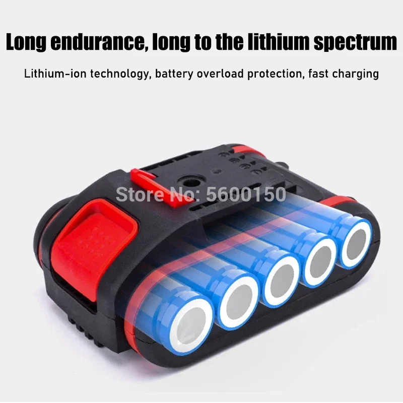 21V Cordless Electric Screwdriver Rechargeable Lithium Battery For Electric Screwdrivers Drill Power Tools Accessories