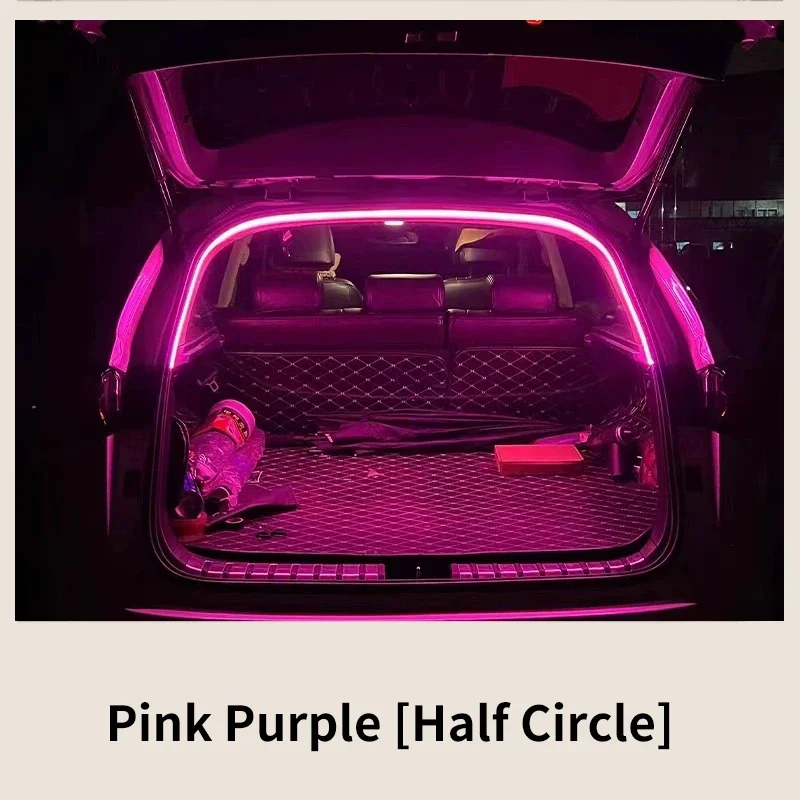Auto hoge helderheid kofferbakverlichting sfeerverlichting interieurdecoratie LED bedrading gratis automatische detectie achterklep lichtstrip - afbeelding 1