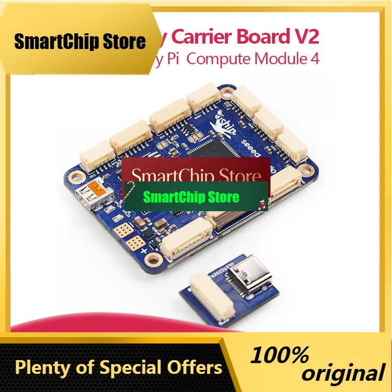 SmCpOchin Tiny Carrier Board V2 For Raspberry Pi CM4
