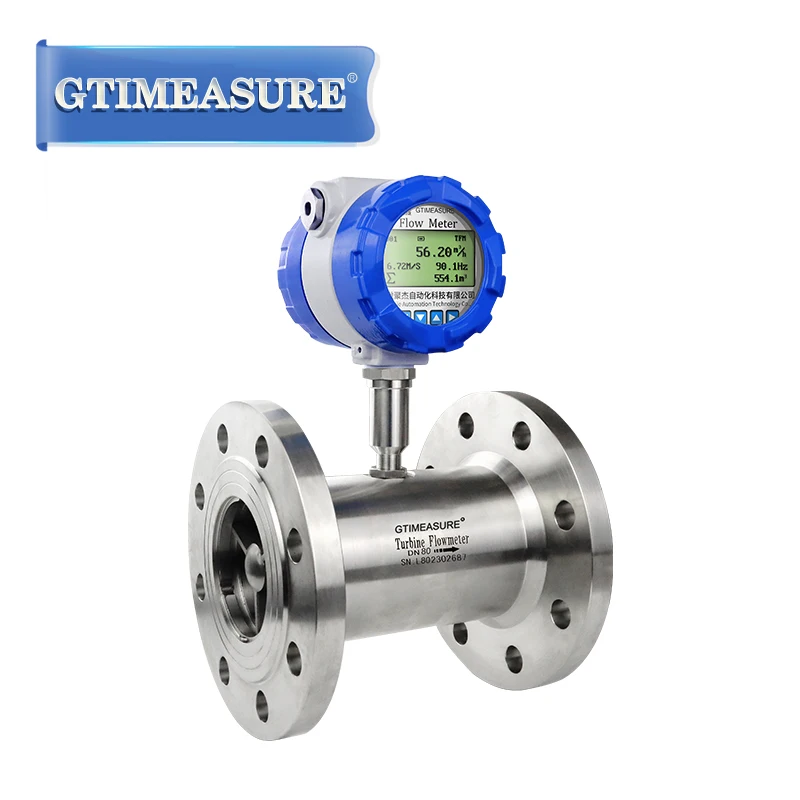 

The 4-20mA Pulse Liquid Turbine Flowmeter High-Precision Liquid Water Flow Sensor For Hot Industrial Applications