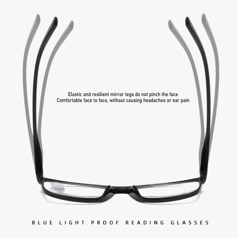 Blue Light Reading Glasses High Definition Elderly Women Men Ultra Light Presbyopia Mirror HD Comfortable Prescription Glasses