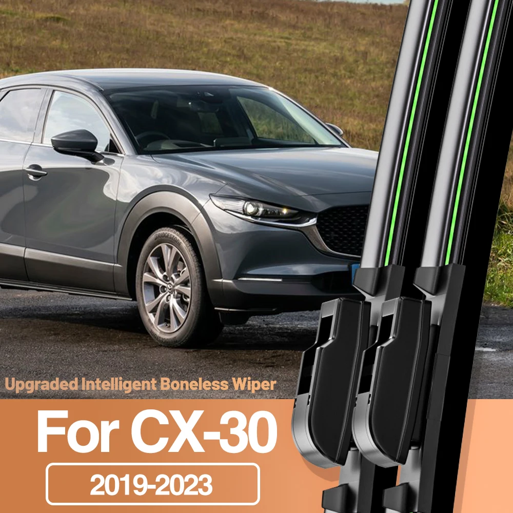 

2pcs For Mazda CX-30 CX30 CX 30 2019-2023 Front Windshield Wiper Blades Windscreen Window Accessories 2020 2021 2022