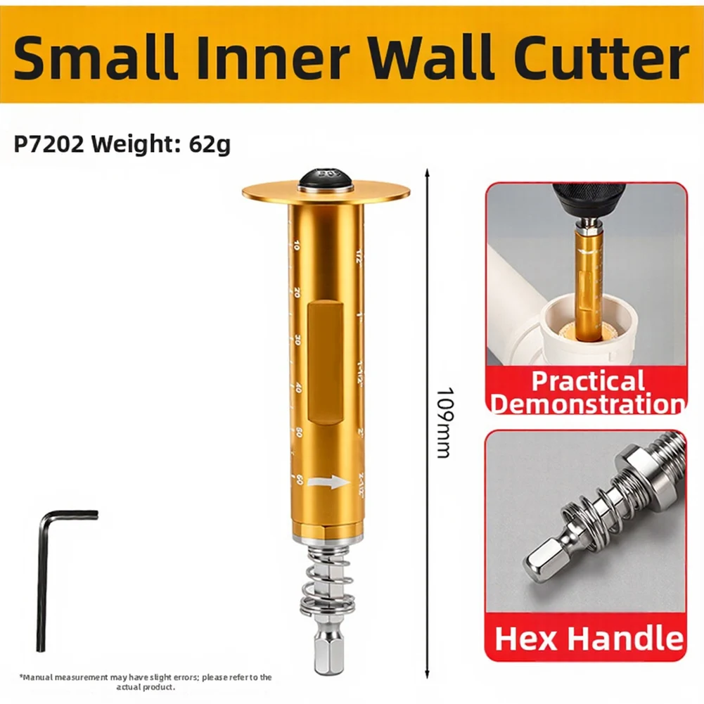 Tight Space Cutting Large Inner Pipe Cutter Space-saving Operation Quick And Easy Use Improves Work Efficiency