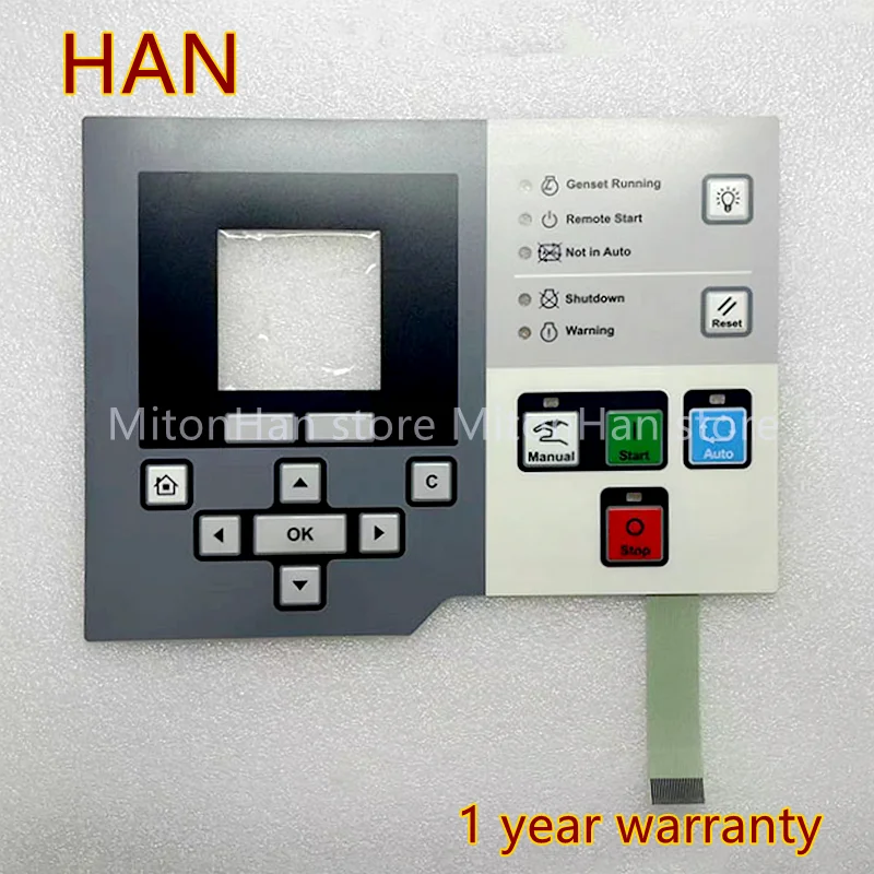 CUMMINS Power Command HMI220 HMI 220 0300-6314-01 PN 0300631401 Membrane Keypad Protecitive Film （1 year warranty,）