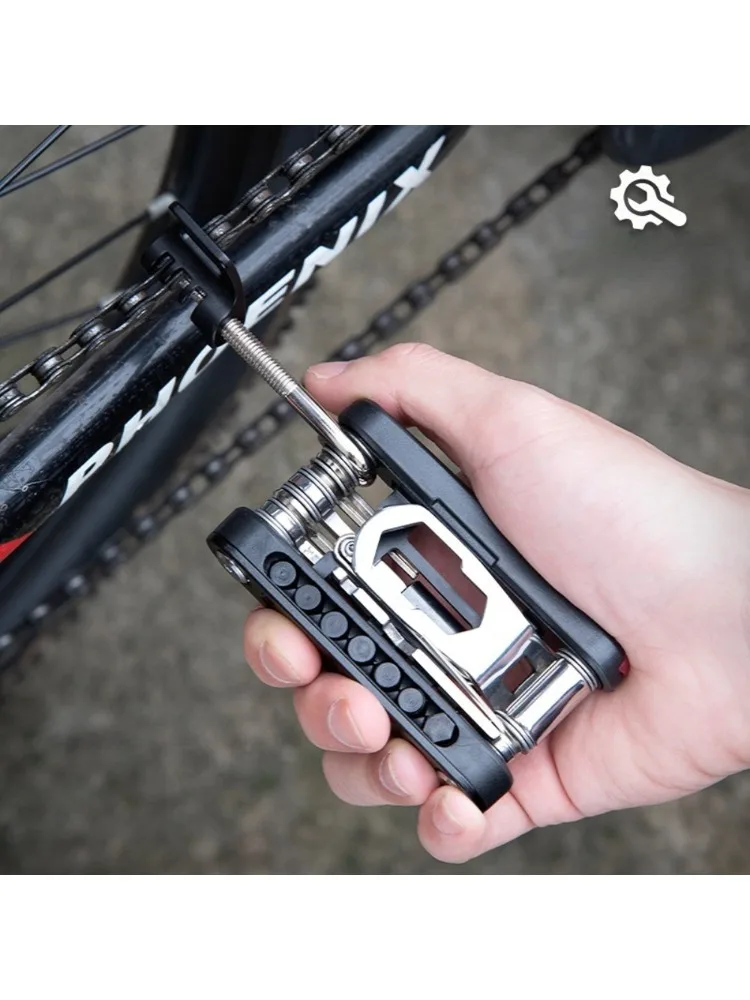 AliExpress Multifunctional bicycle repair tool set with ergonomic handles, portable design, suitable for mountain and road bikes