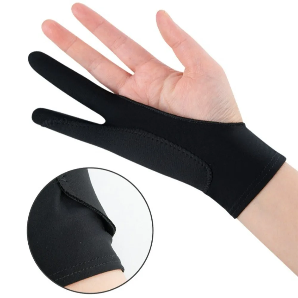 Professional Artist Drawing Thickened Glove for Graphic Tablet Light Pad Antifouling Anti-wear and Anti-dirty Stonego Finger Cot