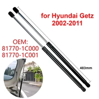 2 uds 817701C001 para Hyundai Getz 2002-2011 maletero trasero de coche soportes de Gas barras de varilla de soporte de elevación