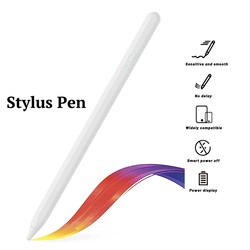 Rechargeable Universal Stylus Pen with Magnetic Adsorption Design Stylus Pens for Touch Screens
