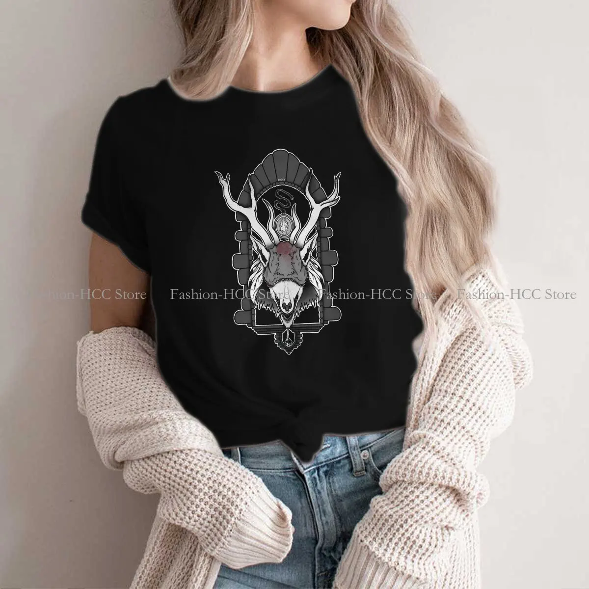 Vicar Amelia O Neck TShirt Bloodborne Game Basic Polyester T Shirt Woman's Clothes New Design