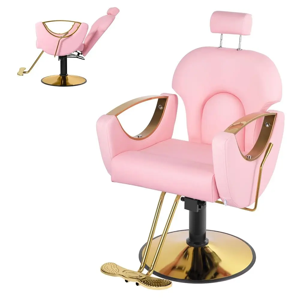 

Кресла для парикмахерских, домашние кресла для салонов красоты, кресла для стилистов, регулируемые парикмахерские кресла с гидравлическим насосом