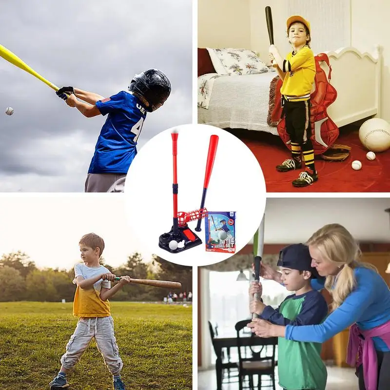 Automatic Pitching Machine Multifunctional Kids Baseball Trainer Backyard Training Sport Set Practice Machine For Kids And