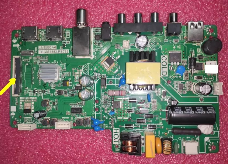 

TP.MS3553.PB782 3MS553A0 Three in one TV motherboard for 1366x768 LED SCREEN