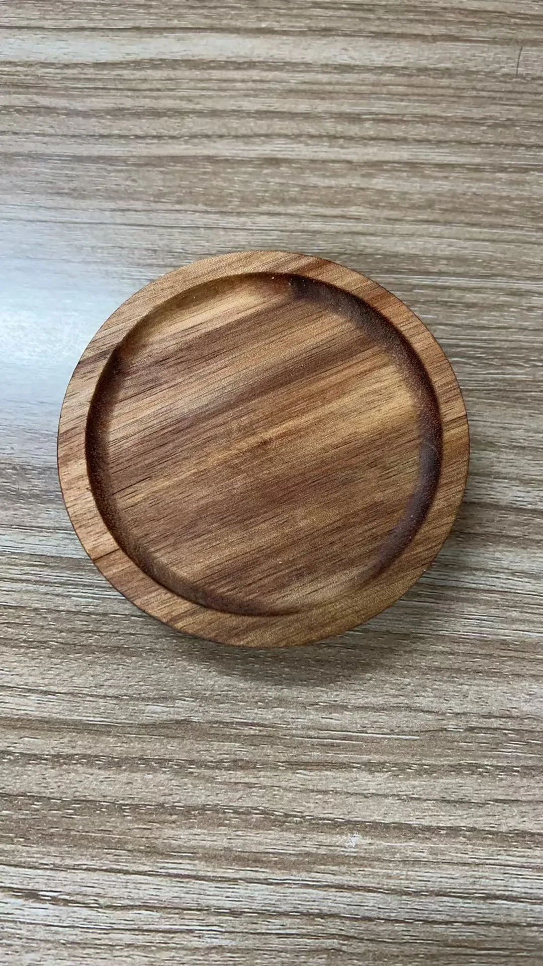 1 Stück dunkler Holzdeckel für Glasvorratsgläser 450 ml/750 ml/1000 ml/1500 ml