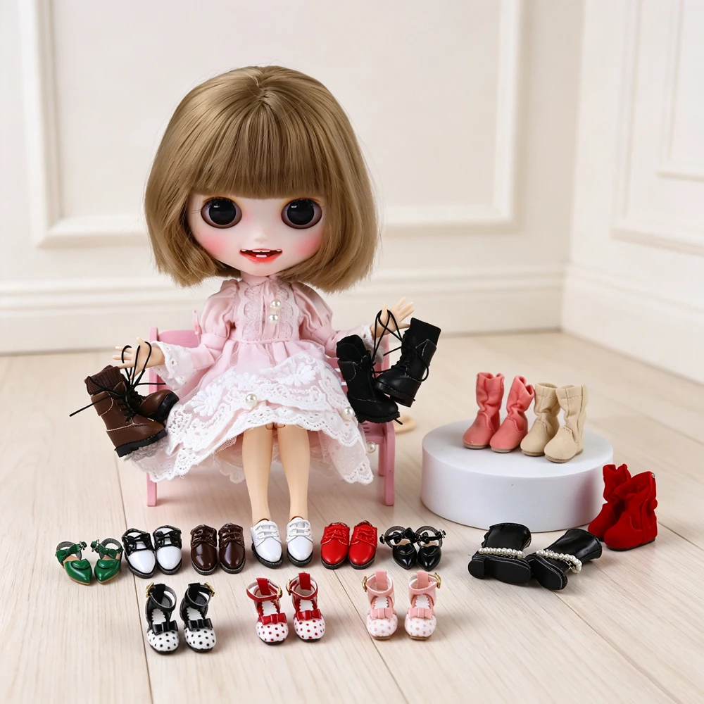 Suitable for Blyth Doll shoes ICY Licca 1/6 Various Styles of Shoes High-Quality Shoes Toy Gift Accessories