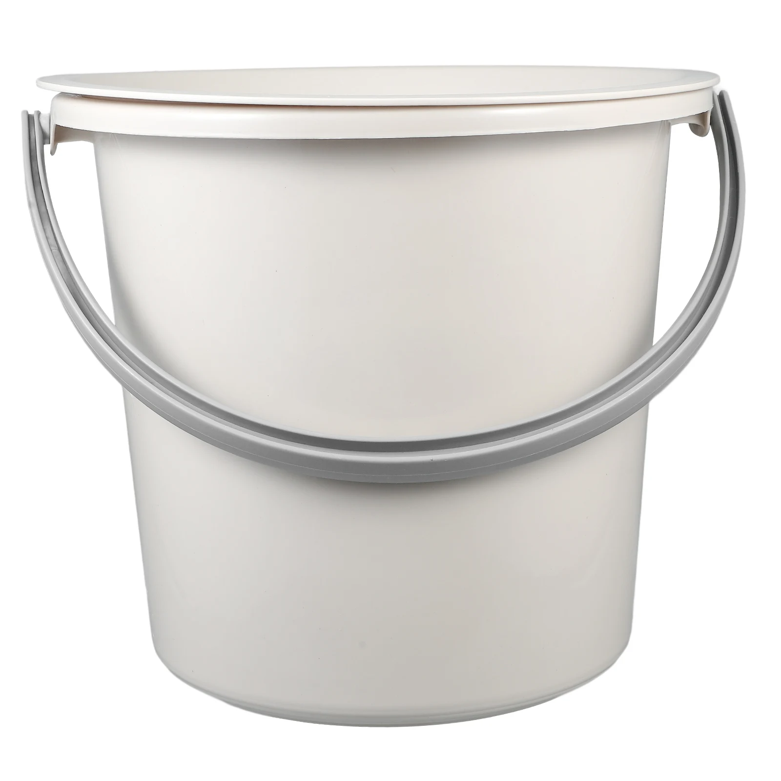 

1Set Multipurpose Water Storage Bucket Plastic Pail Large Capacity Sturdy Handle Lid Household Bath Laundry Bucket Container