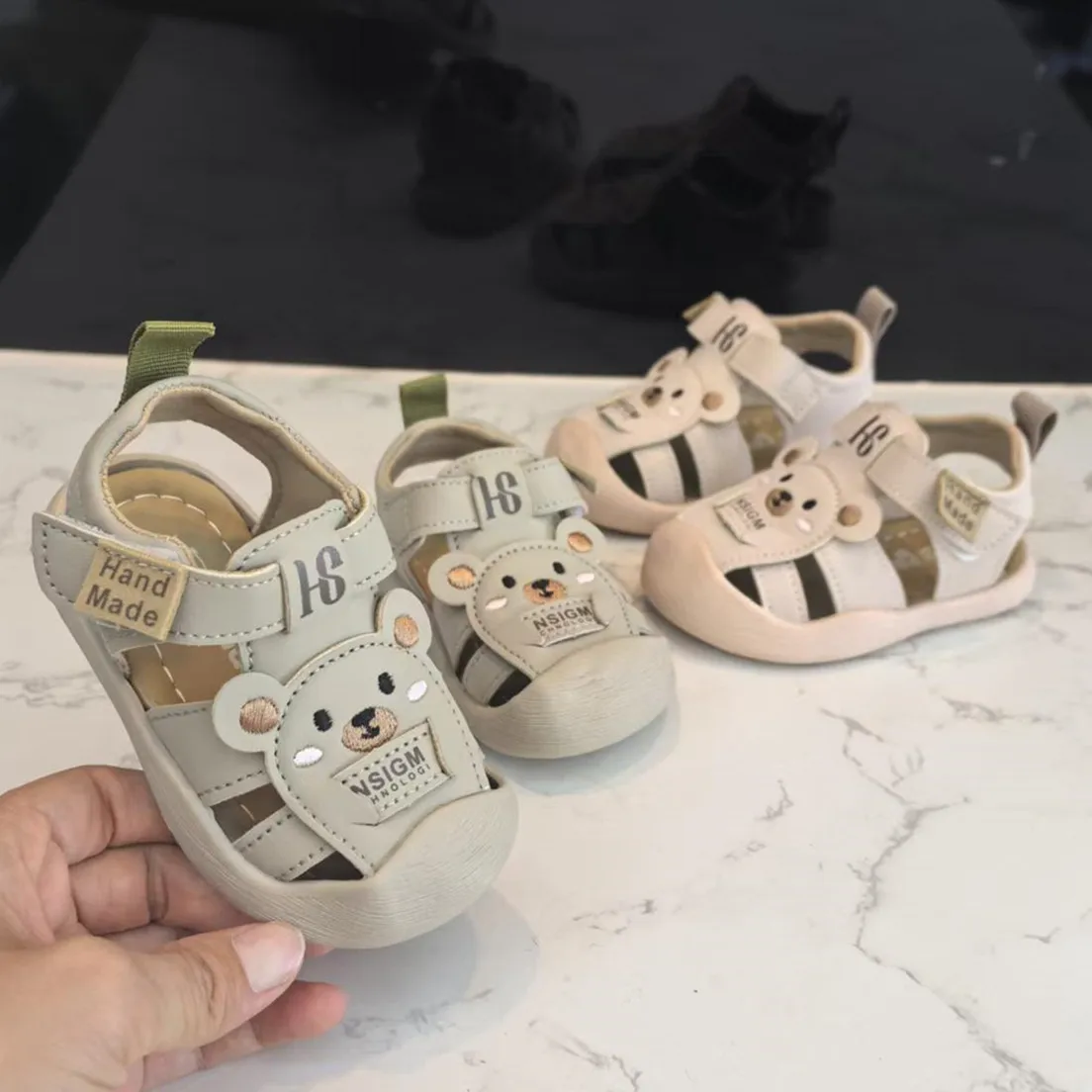 2026 Summer Baby Boys Girls Sandals Children Beach Sandals Cartoon Infant Toddler Shoes Comfortable Soft Sole Kids Student Shoes
