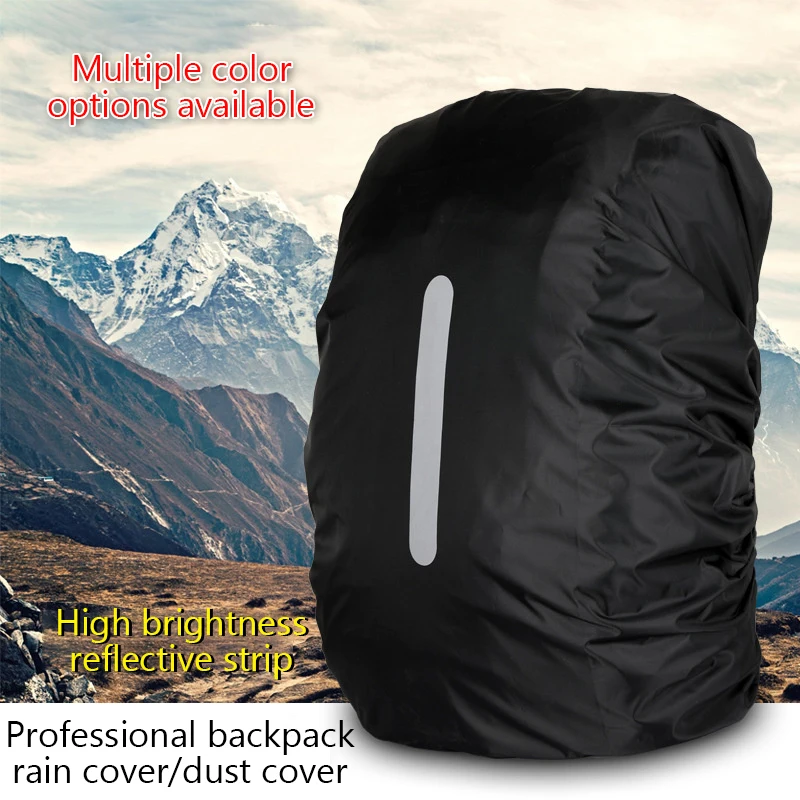 Outdoor Hiking Backpack Rain Cover Double Shoulder Super Waterproof Wear-Resistant Dust Cover