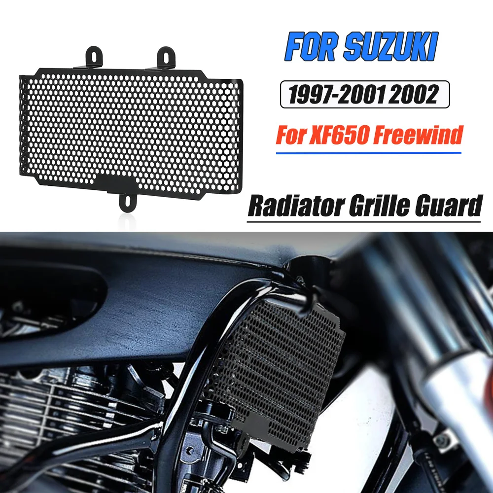 

Motocycle Radiator Grille Cover Water Tank Guard Protection Accessories FOR Suzuki XF650 Freewind 1997 1998 1999 2000 2001 2002