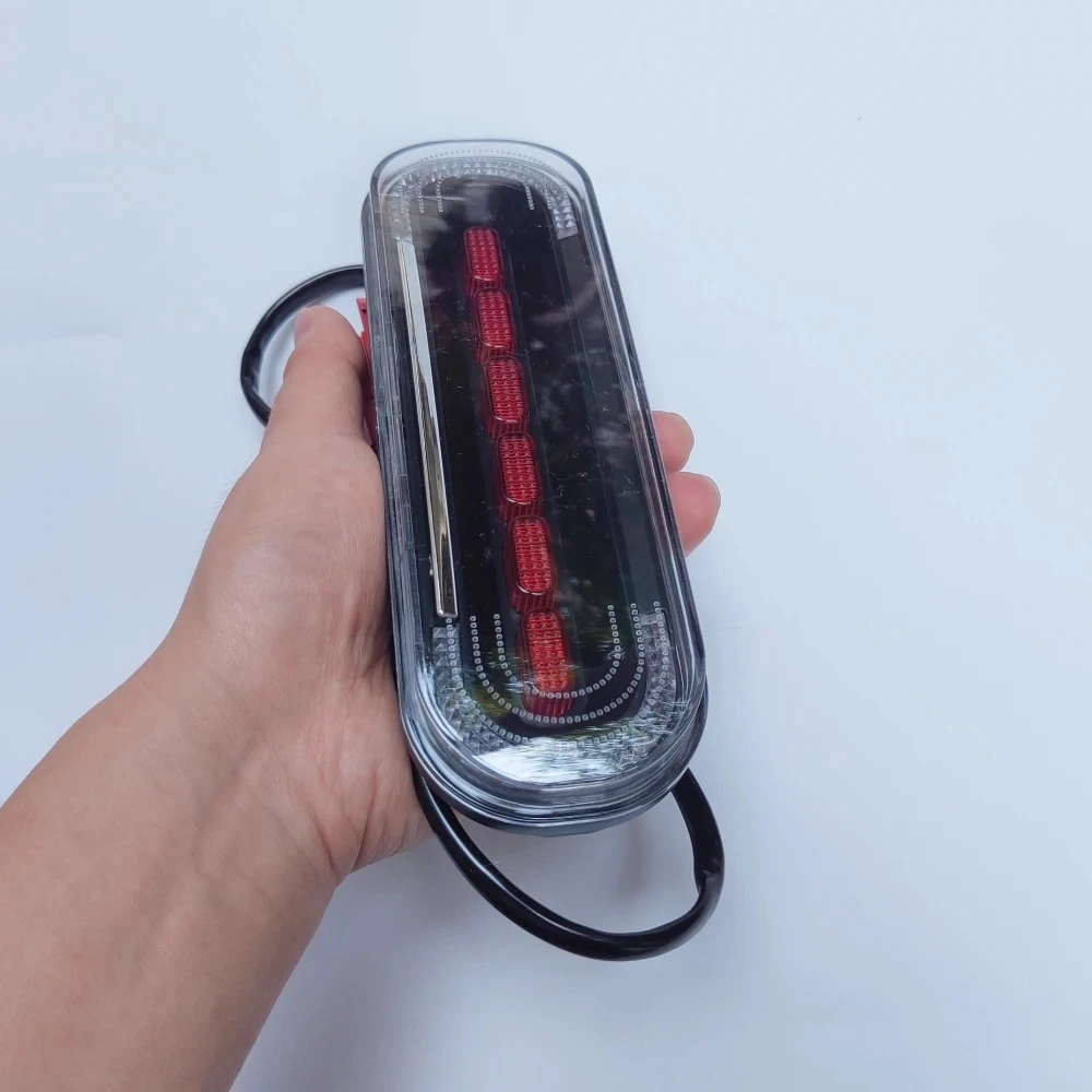 1Pc Motorcycle Tail Light With Turn Signals Motorbike Rear Light 12V ATV Ebike Back Light Position Brake Lamp Waterproof