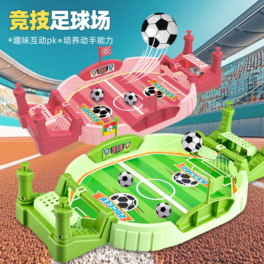 

Large Size Tabletop Football Match Game for Two Players Children's Leisure Competitive Parent-Child Interactive Puzzle Toy