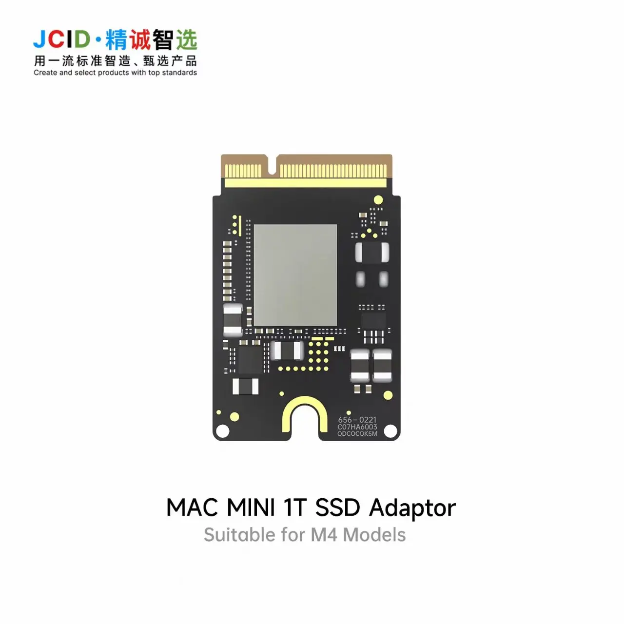 JCID New M4 Mac Mini SSD Internal Hard Disk 2TB/1TB 10-Layered PCB Solid State Drive for MAC MINI High Capacity M4 SSD Upgrade