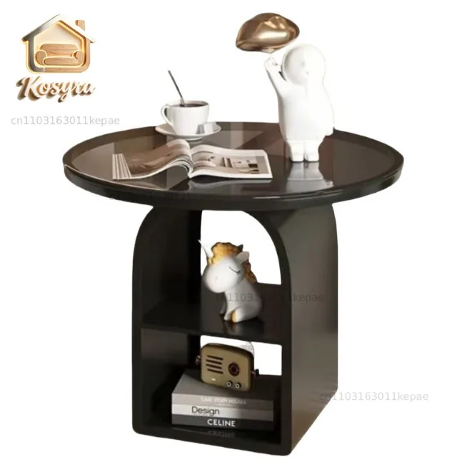 Wrought iron bedside table hotel narrow side cabinet bedroom bedside small coffee table small table bed and breakfast sofa side