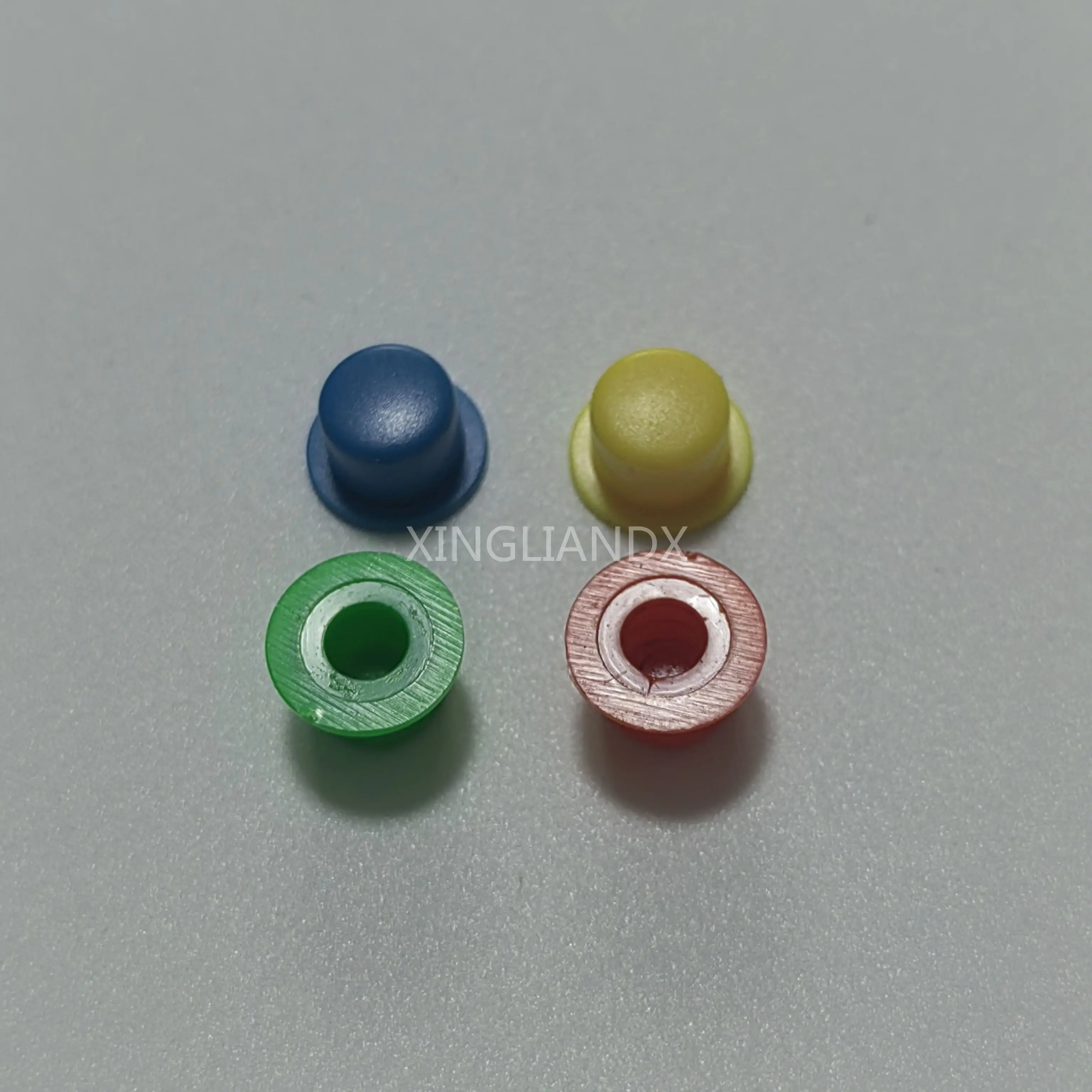 100PCS ID 3.1MM A101 Plastic Switch Button Caps Push Key Cap 4.5*7.4mm Hat Shape for 6*6 Tact Switches