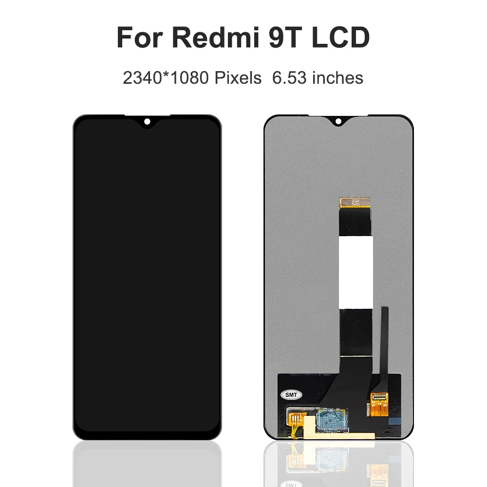 6.53\'\'For Xiaomi Redmi 9T For Poco M3 J19S M2010J19SG LCD Display Touch Screen Digitizer Assembly Replacement
