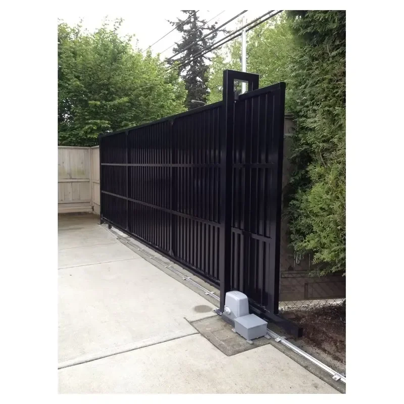 Prima Aluminum Alloy Villa Swing Safety Gate with Customized Color Durable Construction Modern Design 5-Year Warranty