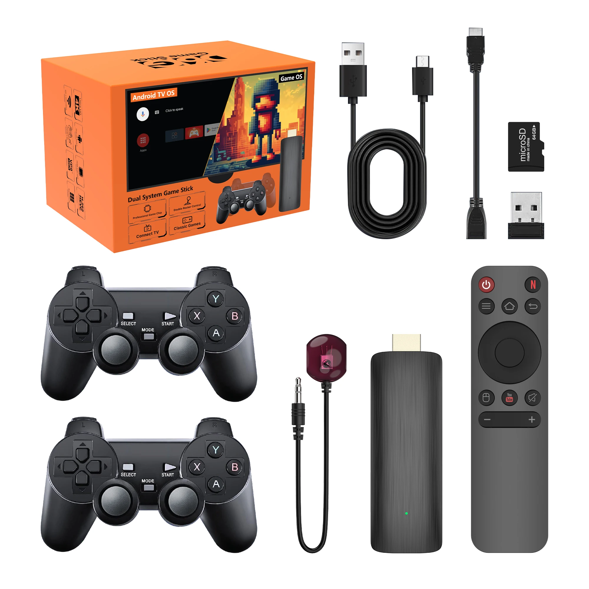 

Hot Sale Set Top Box Online Play D6G Media Player Video Game Consoles Box 4K HD Output TV Box Gaming Retro Game Console For Gift