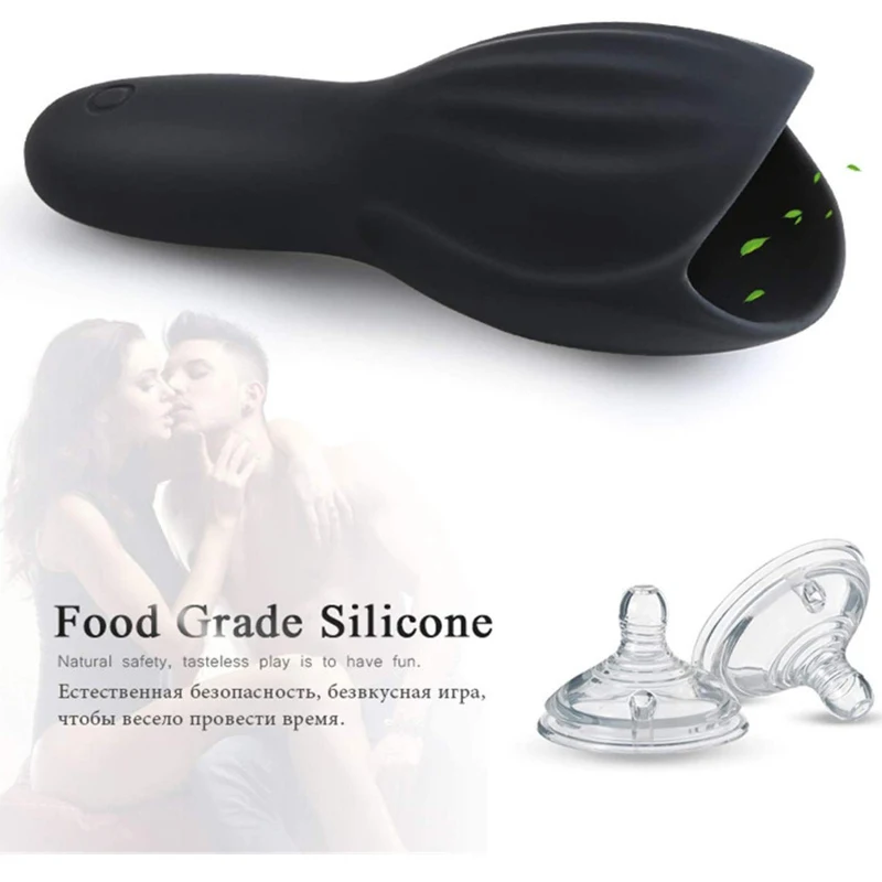 Exerciser Glans Stimulater Massager Penis Delay Trainer Mens Vibrator Male Masturbator Equipment Sex Toys For Men Adult Male